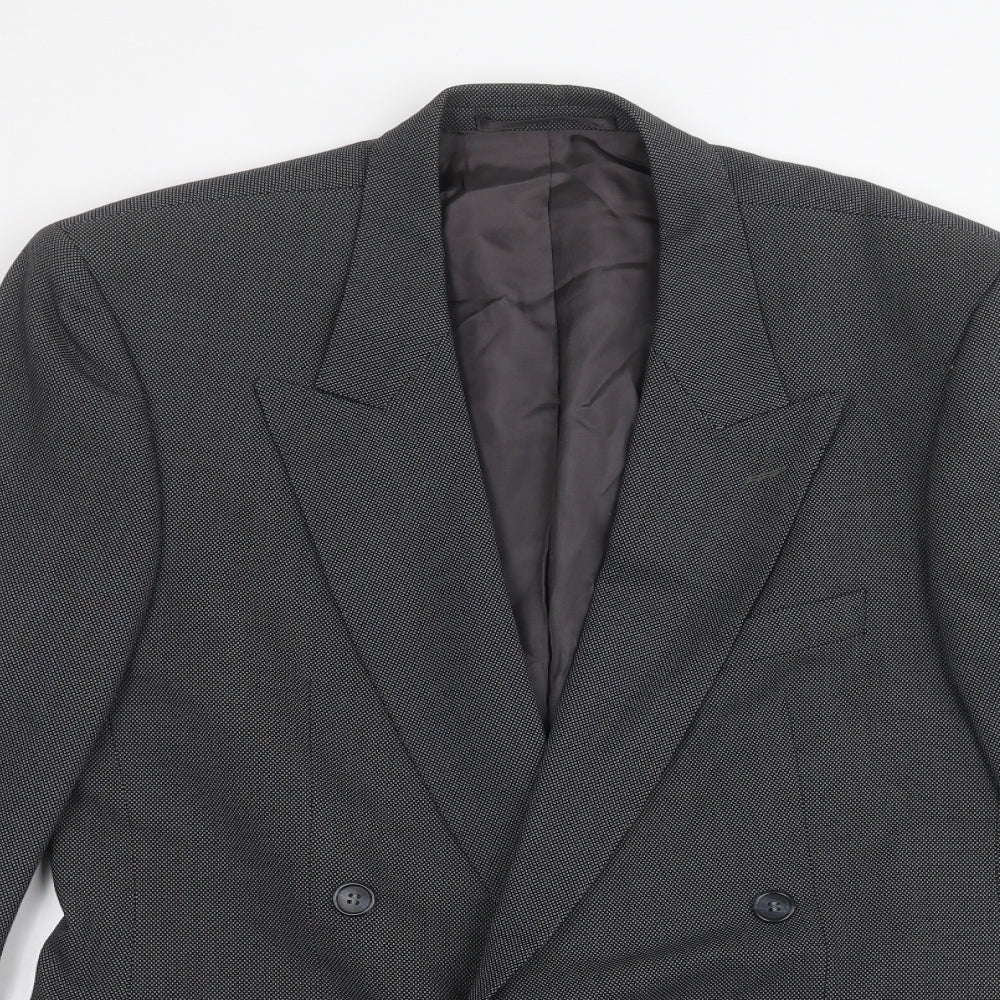Debinhams Mens Black   Jacket Suit Jacket Size 38