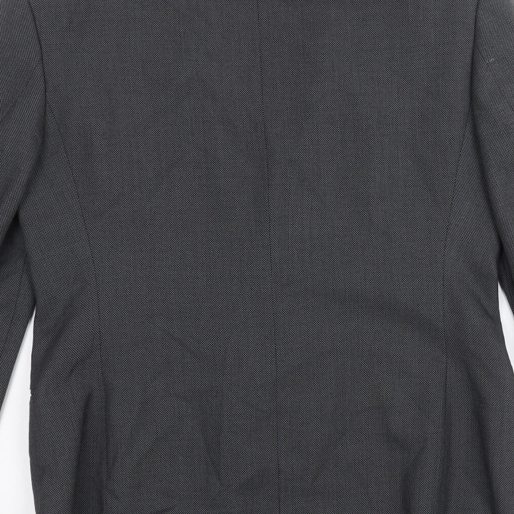Debinhams Mens Black   Jacket Suit Jacket Size 38