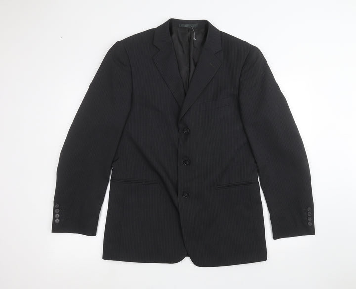 Taylor & Wright Mens Black   Jacket Suit Jacket Size 38