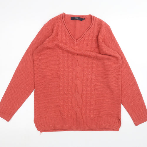 EWM Womens Pink   Pullover Jumper Size S