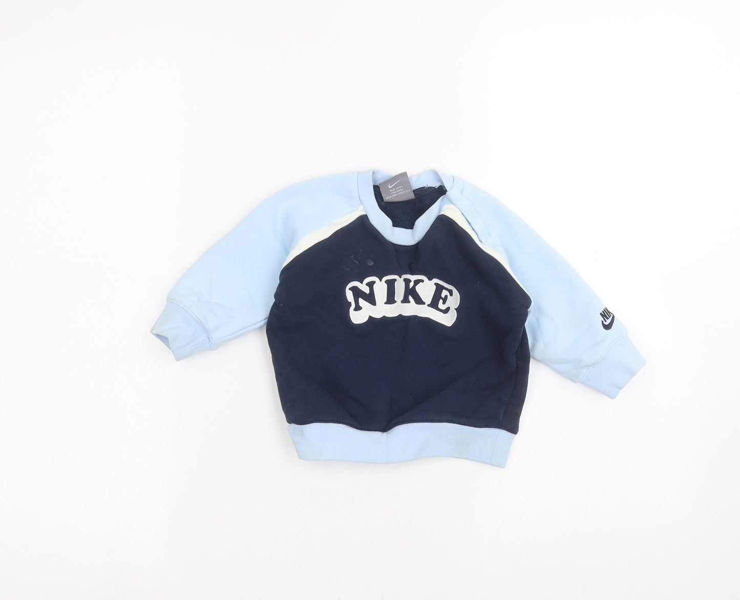 Nike Baby Blue   Pullover Jumper Size 9-12 Months