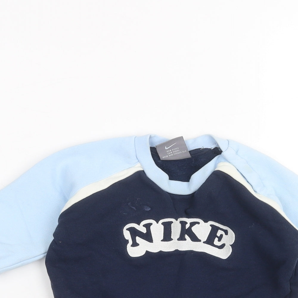 Nike Baby Blue   Pullover Jumper Size 9-12 Months