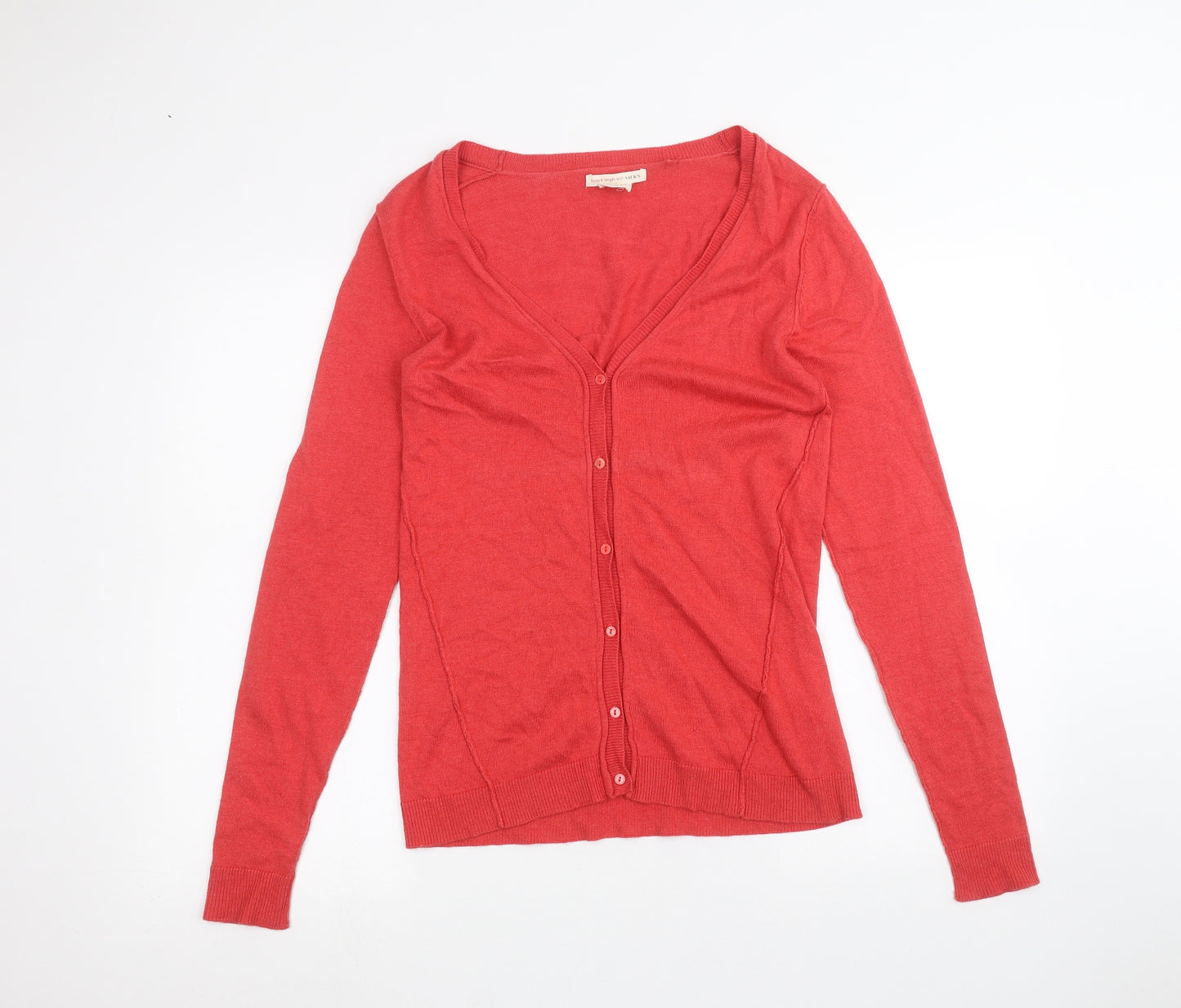 simple life Womens Red   Cardigan Jumper Size XS