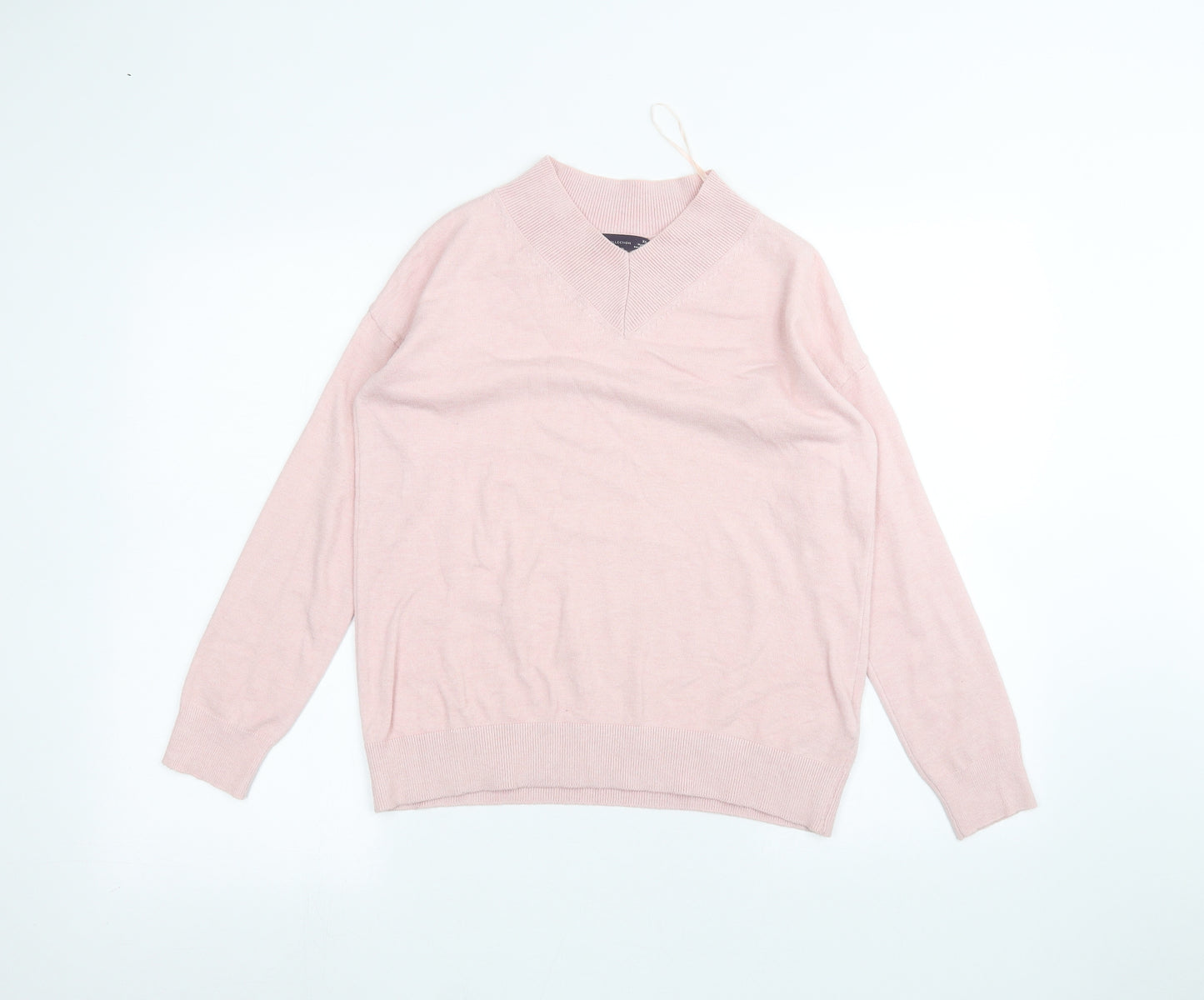 Marks and Spencer Womens Pink   Basic T-Shirt Size XS