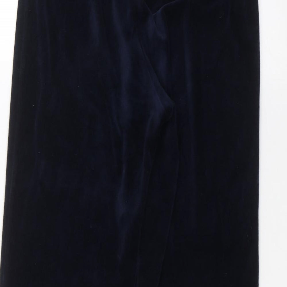 Marks and Spencer Womens Blue   Trousers  Size 10 L25 in