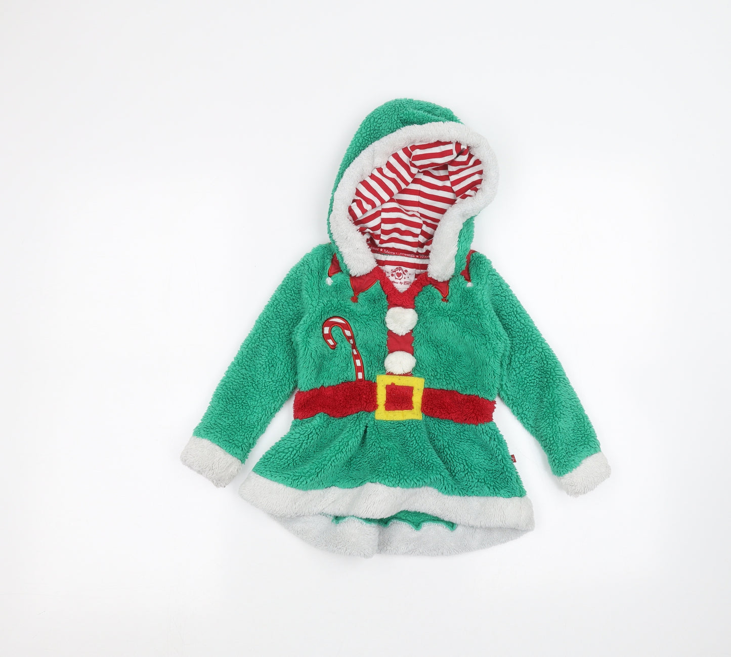 F&F Girls Green   Pullover Hoodie Size 2-3 Years