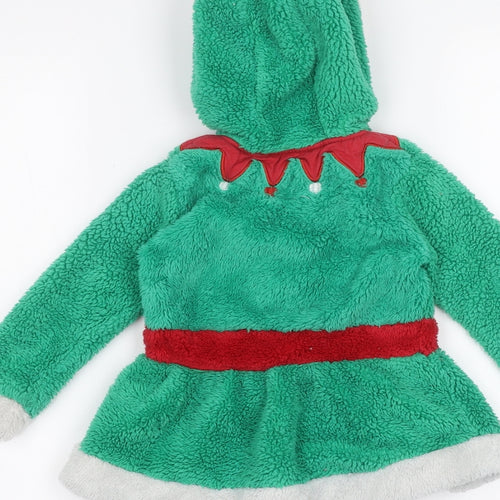 F&F Girls Green   Pullover Hoodie Size 2-3 Years