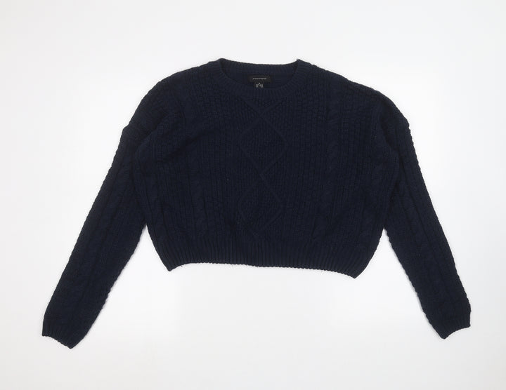 Atmosphere Womens Blue Pullover Jumper Size 8
