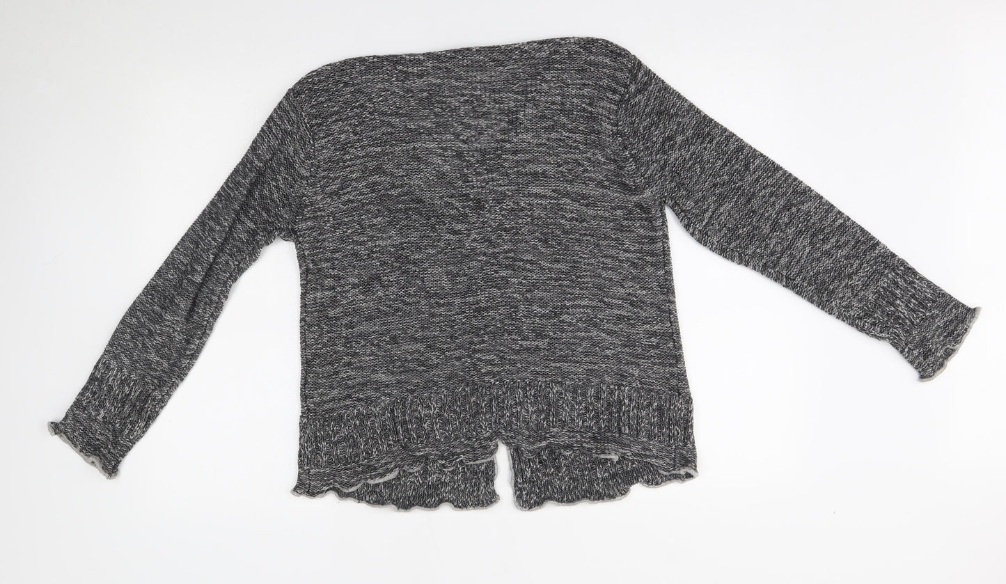 jasmine Womens Grey   Cardigan Jumper One Size