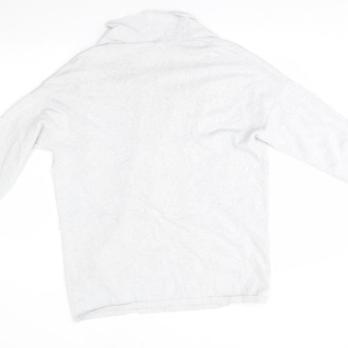 H&M Womens Grey   Cardigan Jumper Size M