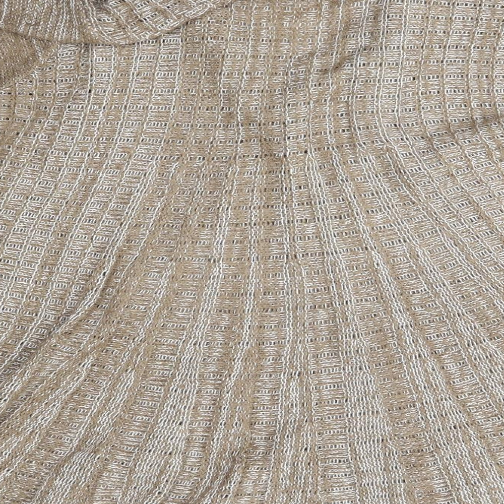 pura moda Womens Brown   Cardigan Jumper Size L
