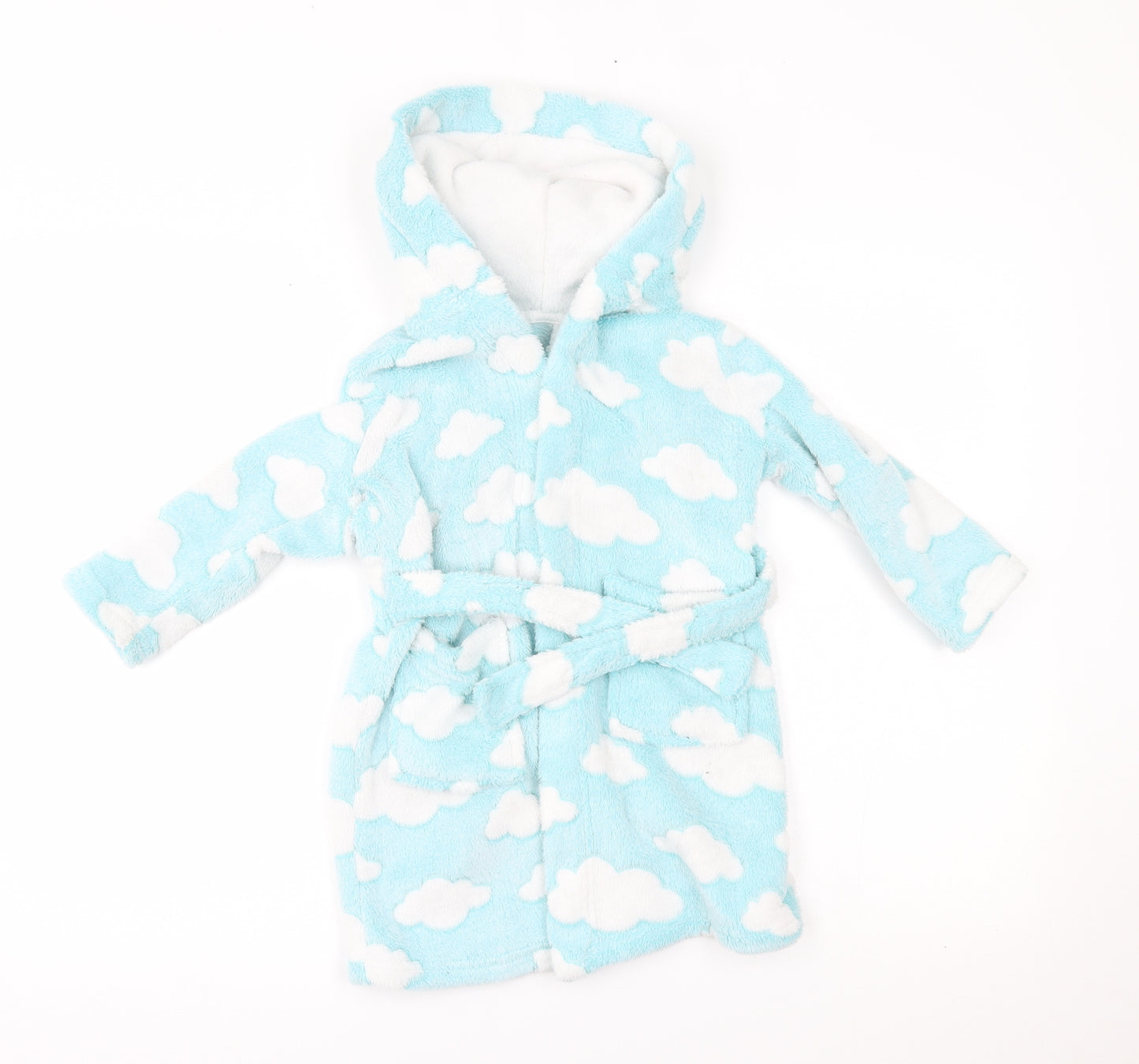 dunnes Girls Blue    Robe Size 3-4 Years