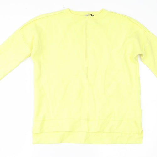 NEXT Womens Yellow   Pullover Jumper Size 10  - iridescent