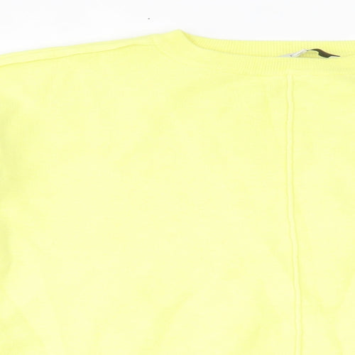 NEXT Womens Yellow   Pullover Jumper Size 10  - iridescent