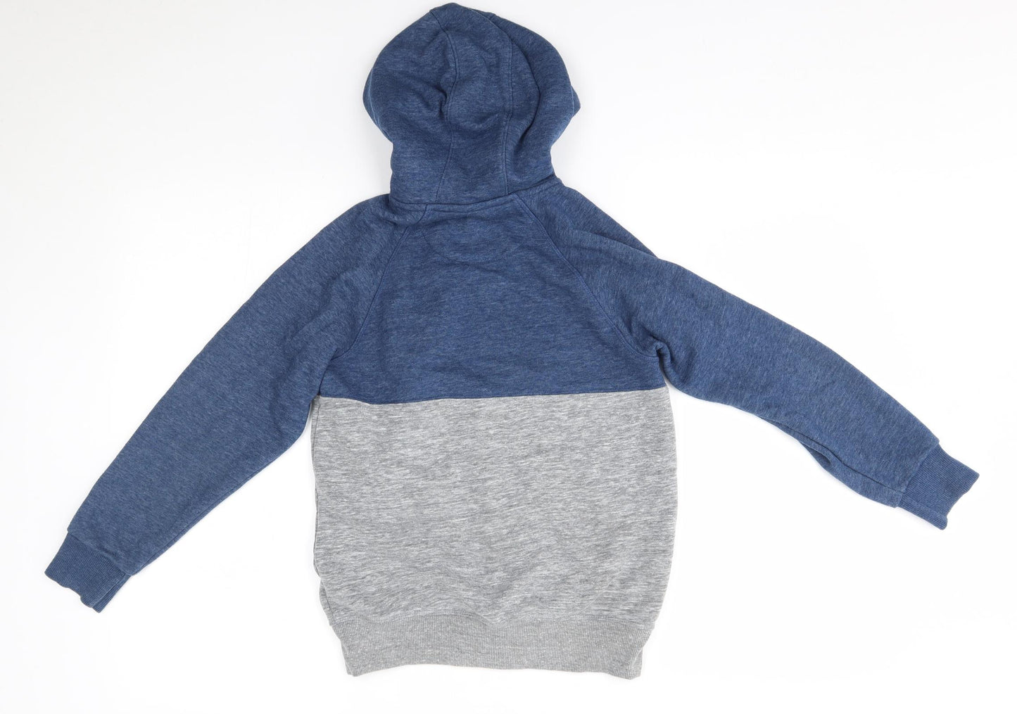 Matalan Boys Blue   Full Zip Hoodie Size 10 Years