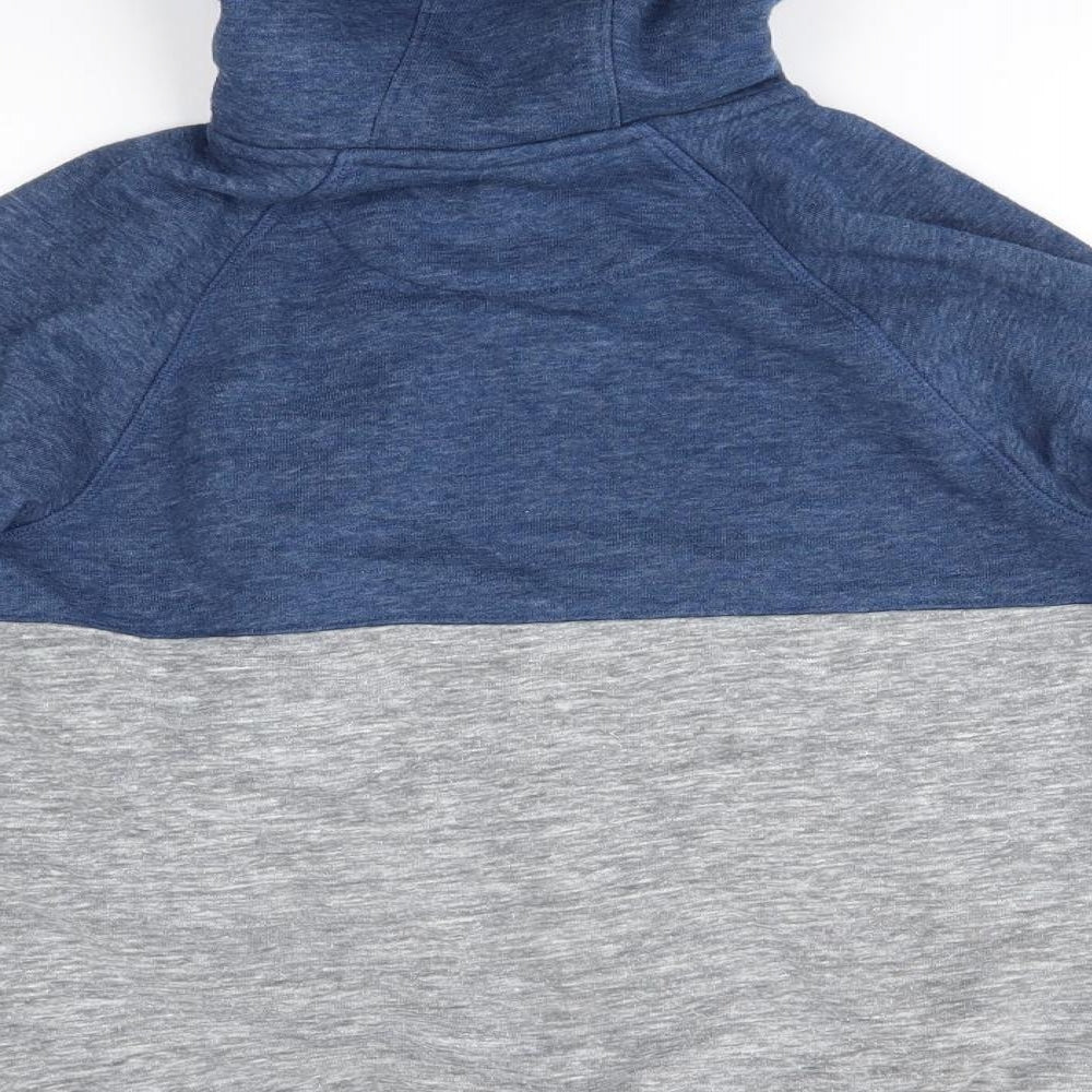 Matalan Boys Blue   Full Zip Hoodie Size 10 Years