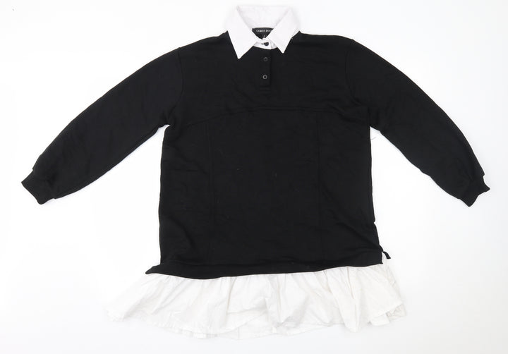 cameo rose Womens Black   Pullover Jumper Size S
