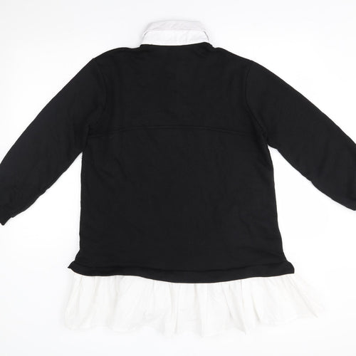 cameo rose Womens Black   Pullover Jumper Size S