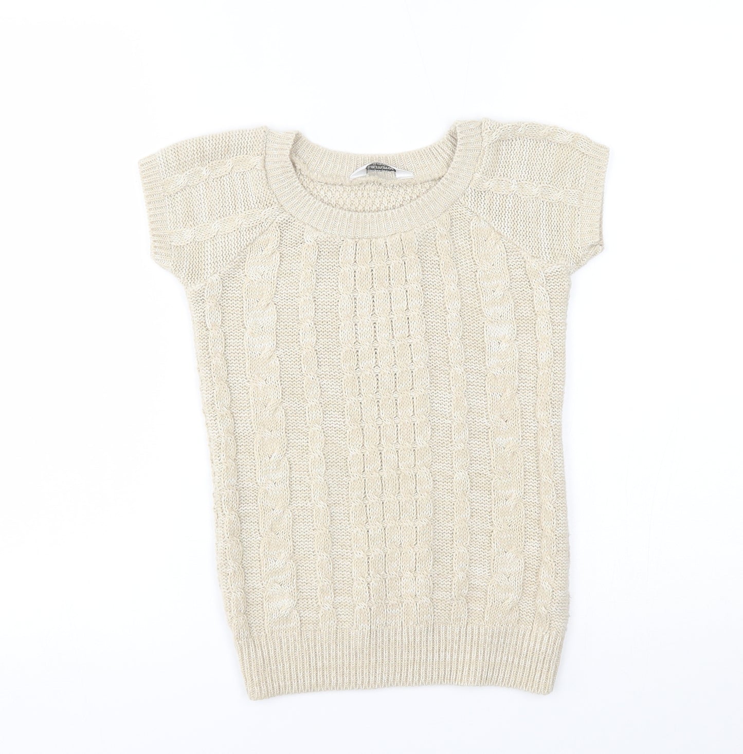 Tammy Girls Beige   Tunic Jumper Size 8-9 Years