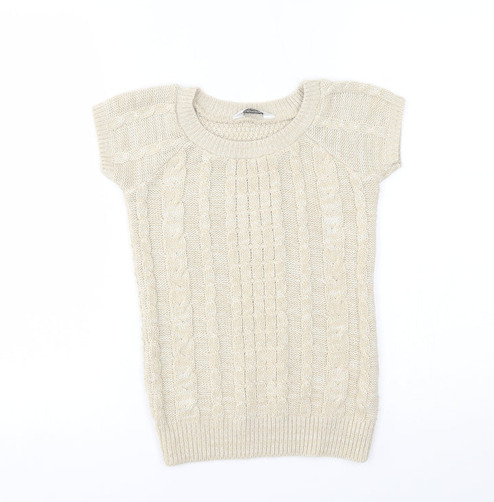 Tammy Girls Beige   Tunic Jumper Size 8-9 Years