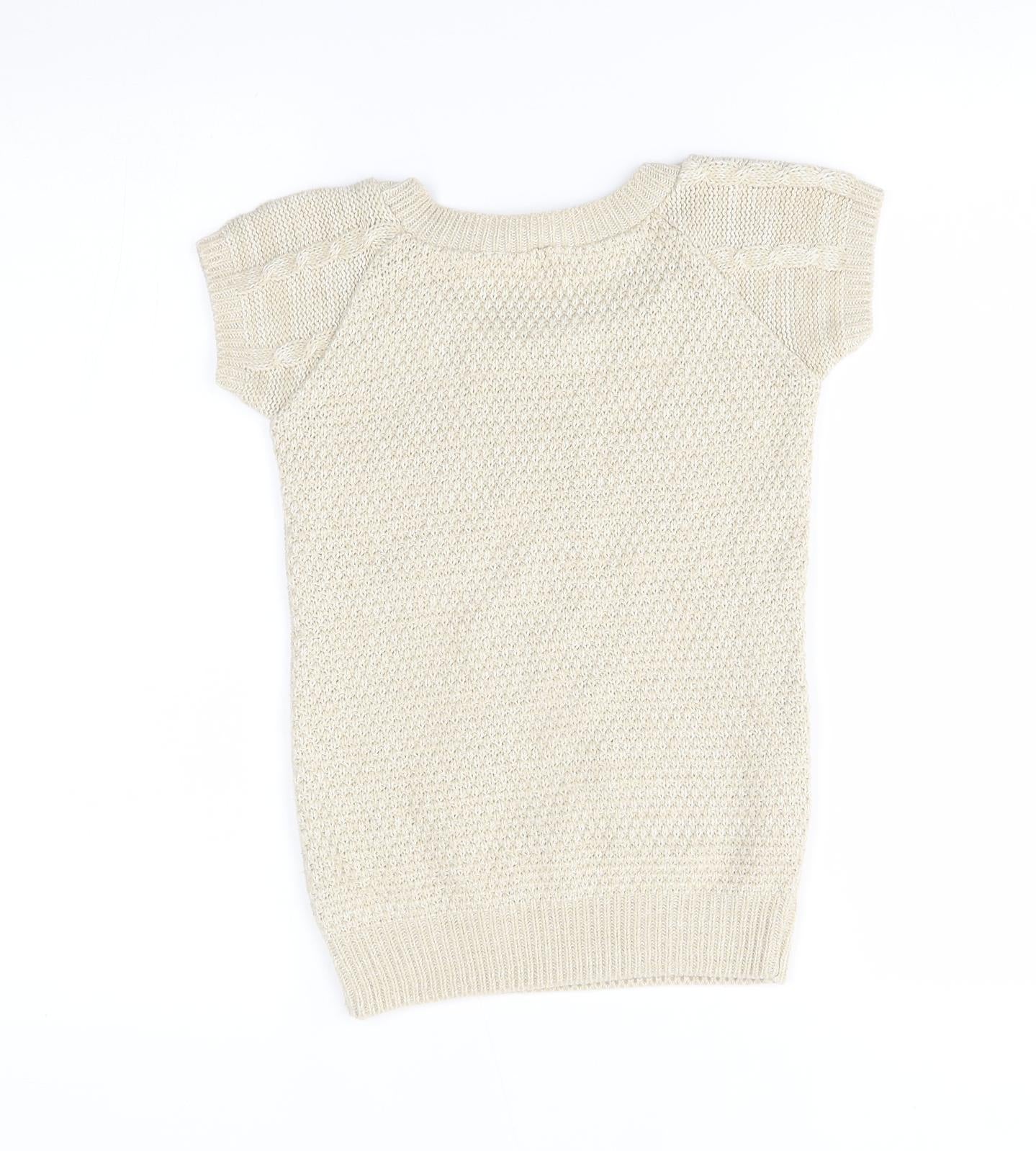 Tammy Girls Beige   Tunic Jumper Size 8-9 Years