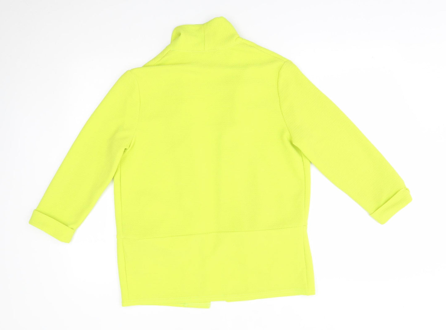 New Look Girls Green   Cardigan Jumper Size 14-15 Years  - iridescent