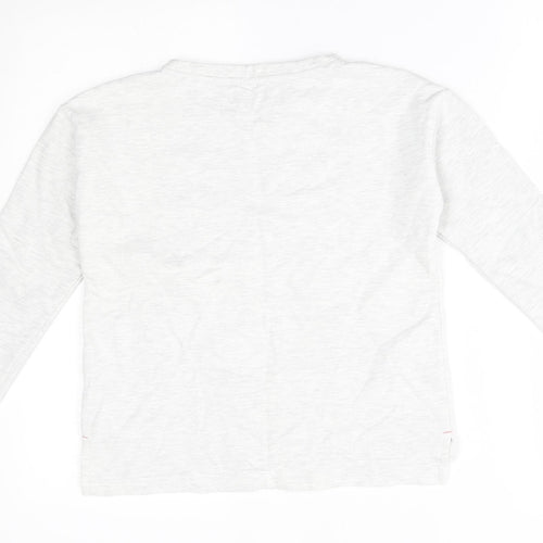 Lily & dan Girls Grey   Pullover Jumper Size 10-11 Years