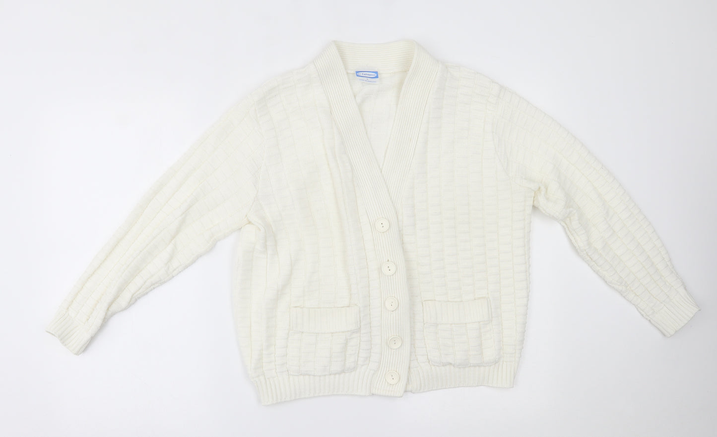 St Catherine Womens Ivory   Cardigan Jumper Size L