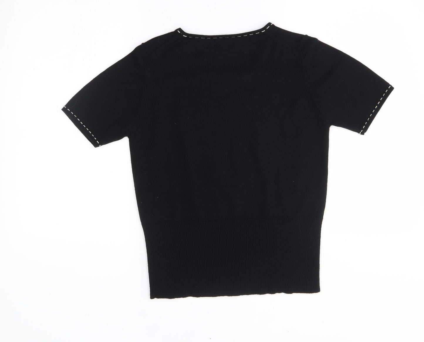 Viyella Womens Black   Pullover Jumper Size S  -
