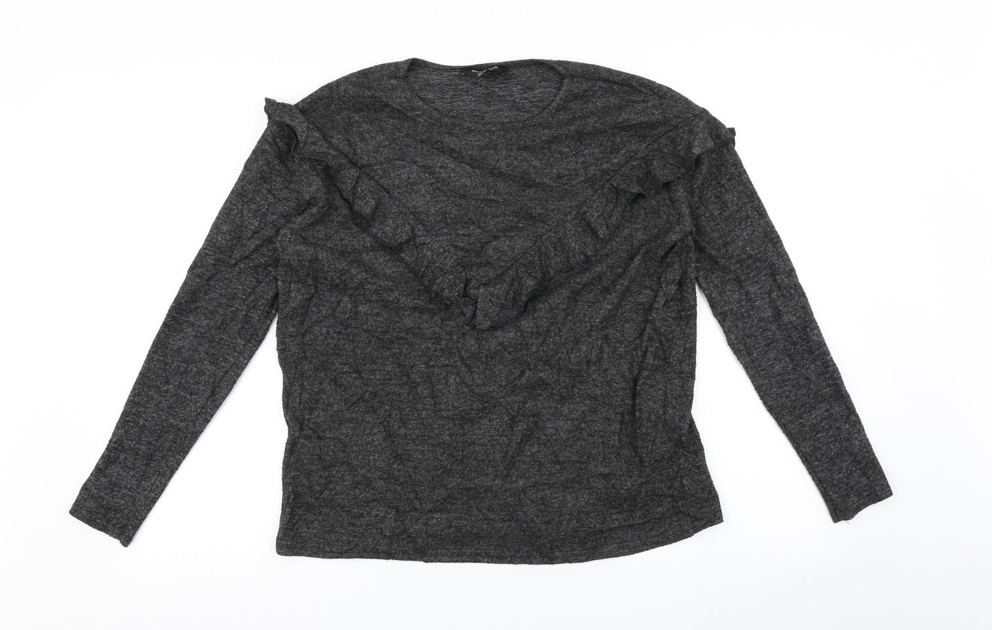 New Look Womens Grey   Basic T-Shirt Size S