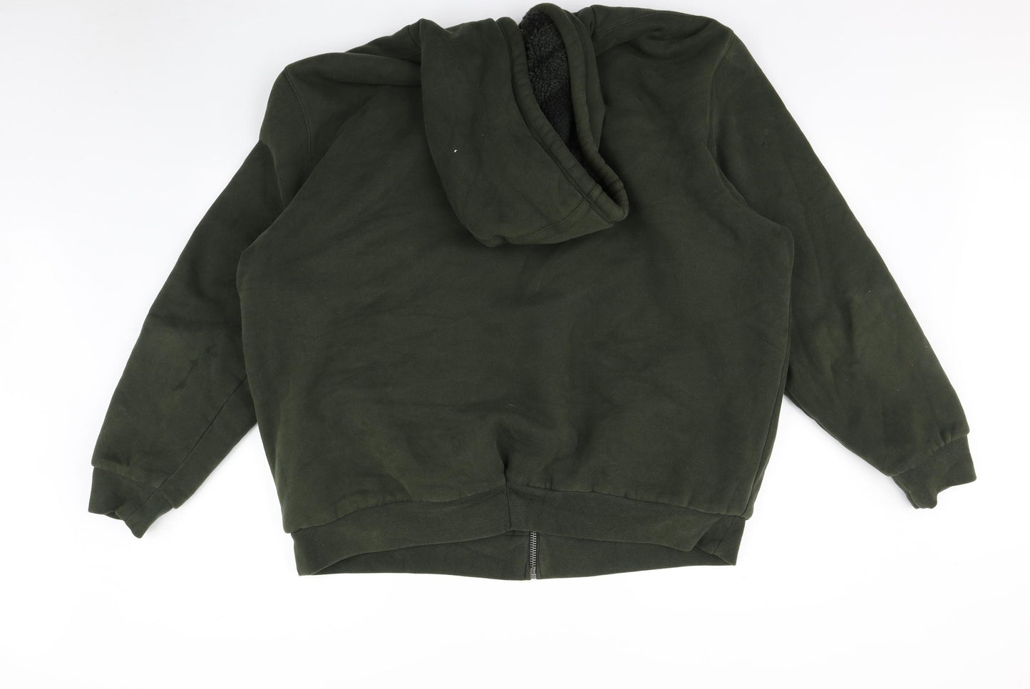 Marks and Spencer Mens Green   Full Zip Hoodie Size XL