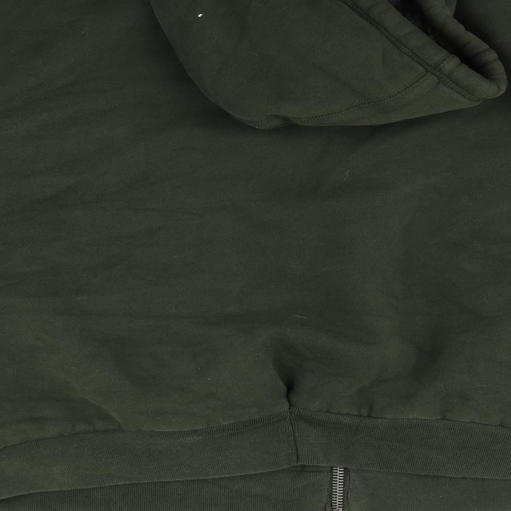 Marks and Spencer Mens Green   Full Zip Hoodie Size XL