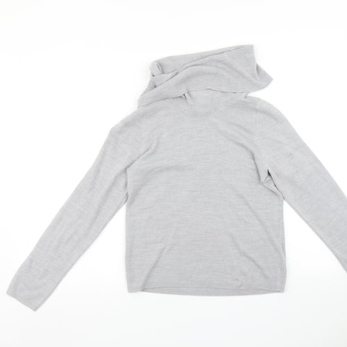 Marks and Spencer Womens Grey   Pullover Jumper Size 8