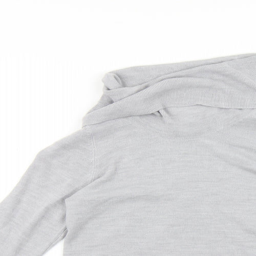 Marks and Spencer Womens Grey   Pullover Jumper Size 8