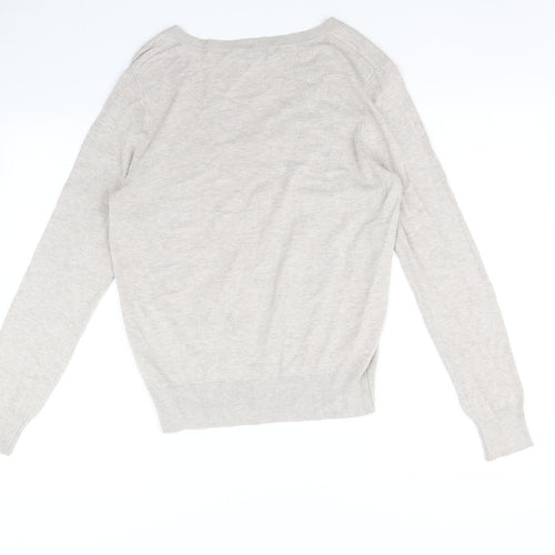 H&M Womens Beige   Pullover Jumper Size M