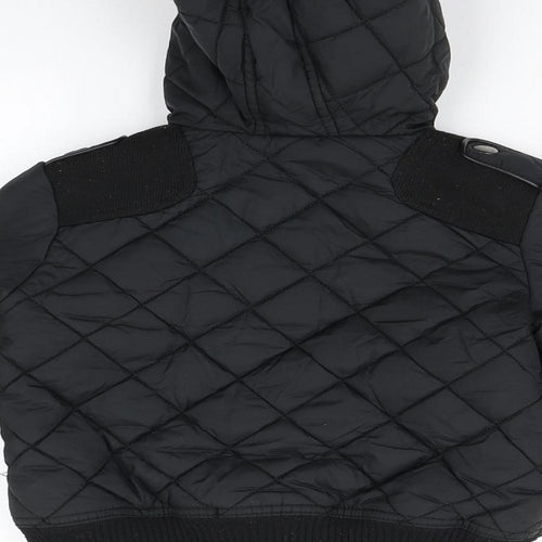 Matalan Boys Black   Basic Coat Coat Size 3 Years