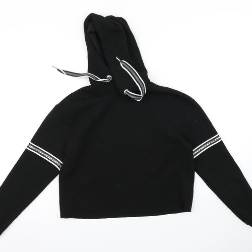 Primark Womens Black   Pullover Hoodie Size 2XS