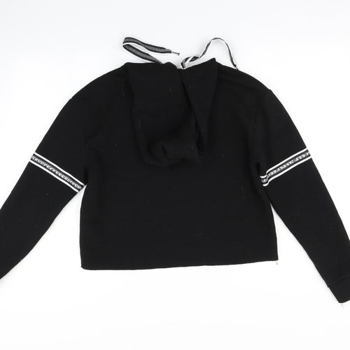 Primark Womens Black   Pullover Hoodie Size 2XS