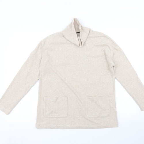 TU Womens Beige   Pullover Jumper Size 10