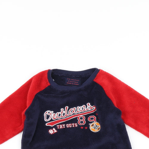 Primark Boys Multicoloured    Pyjama Top Size 4-5 Years  - Outlaws