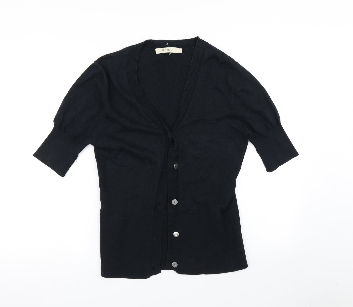 Reiss Womens Blue   Cardigan Jumper Size L