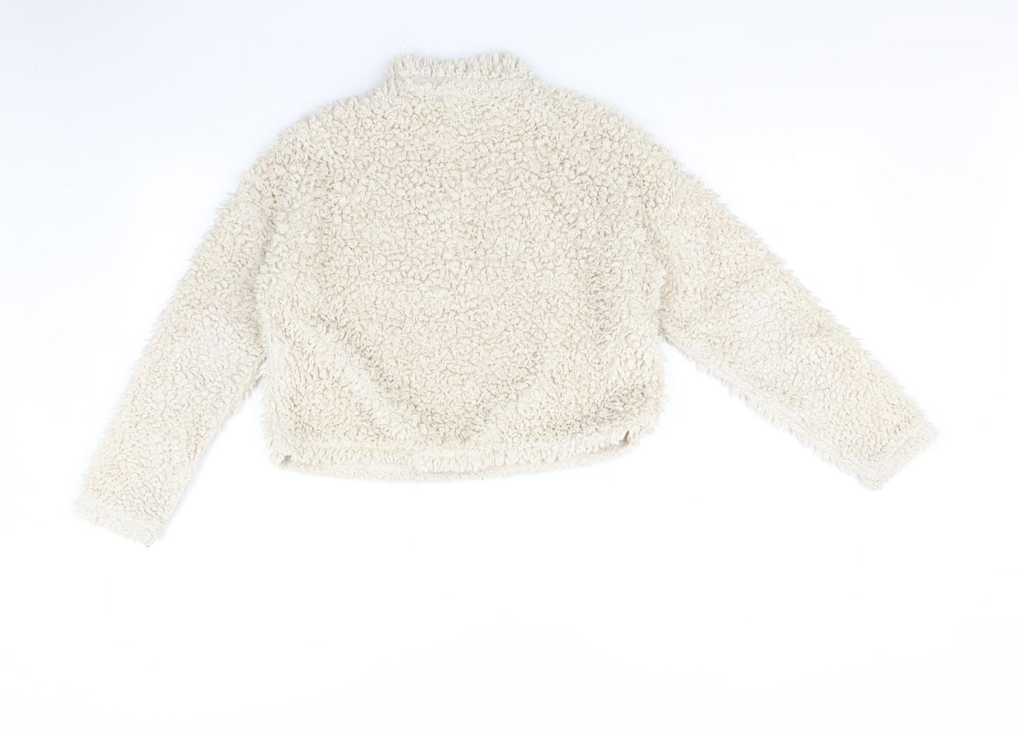 New Look Girls White   Pullover Hoodie Size 10-11 Years