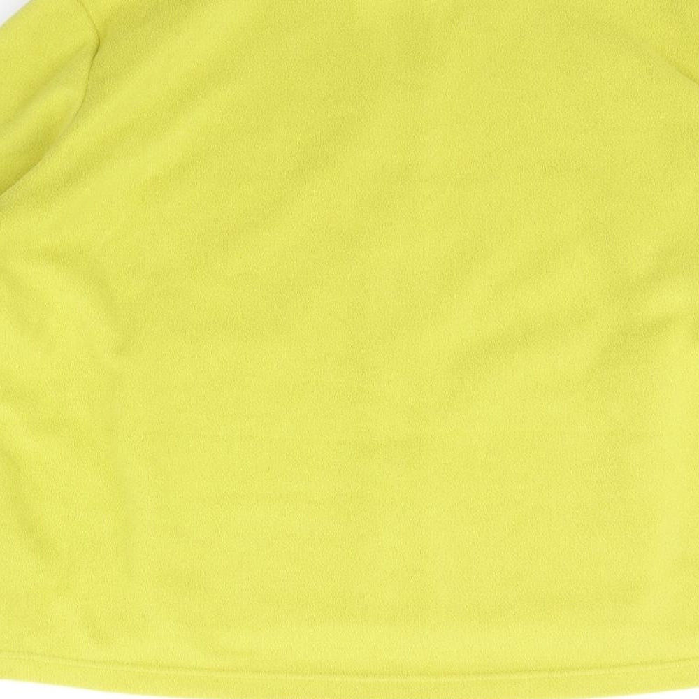 Marks and Spencer Womens Yellow   Full Zip Hoodie Size 18