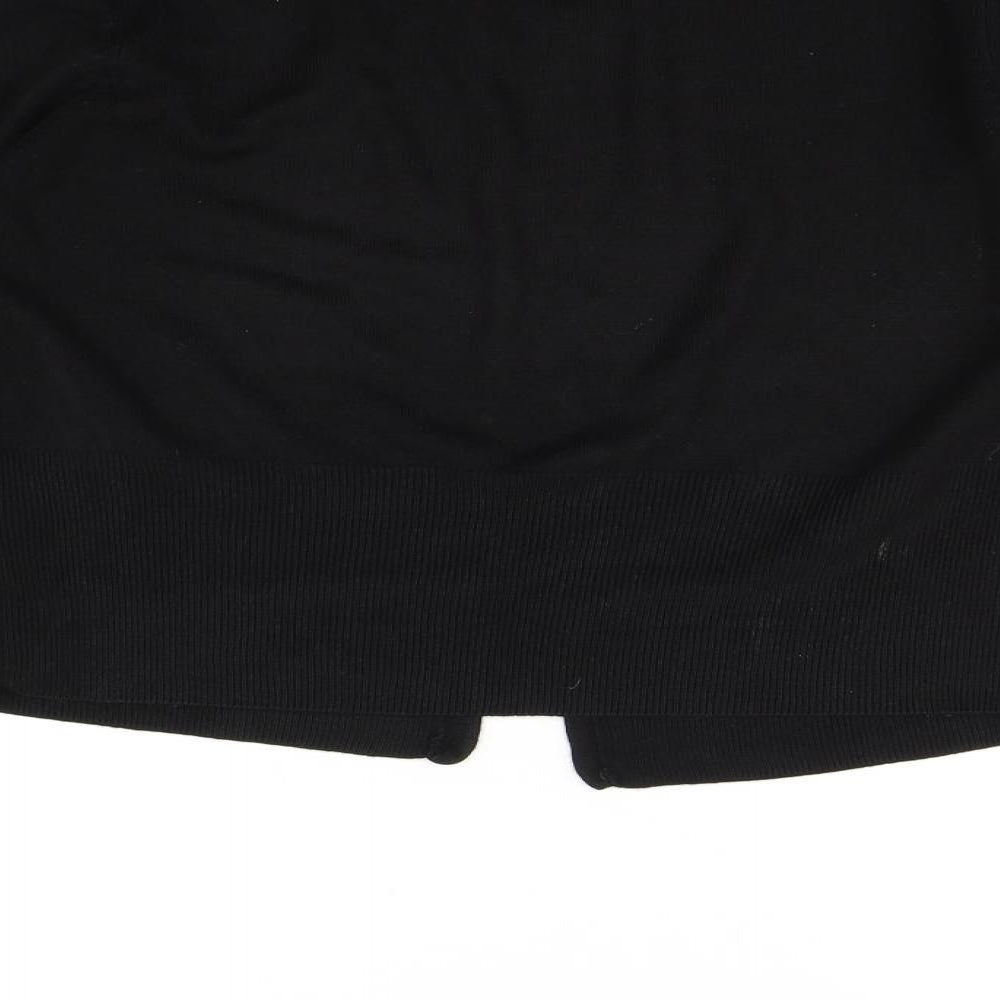 Marks and Spencer Womens Black   Cardigan Jumper Size 12