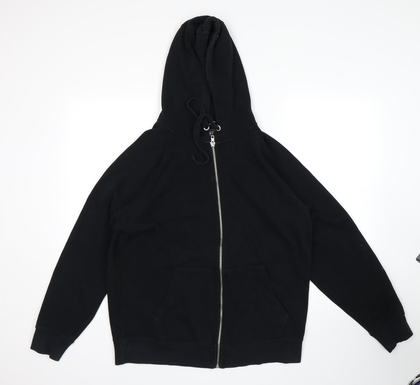 F&F Mens Black   Full Zip Hoodie Size L