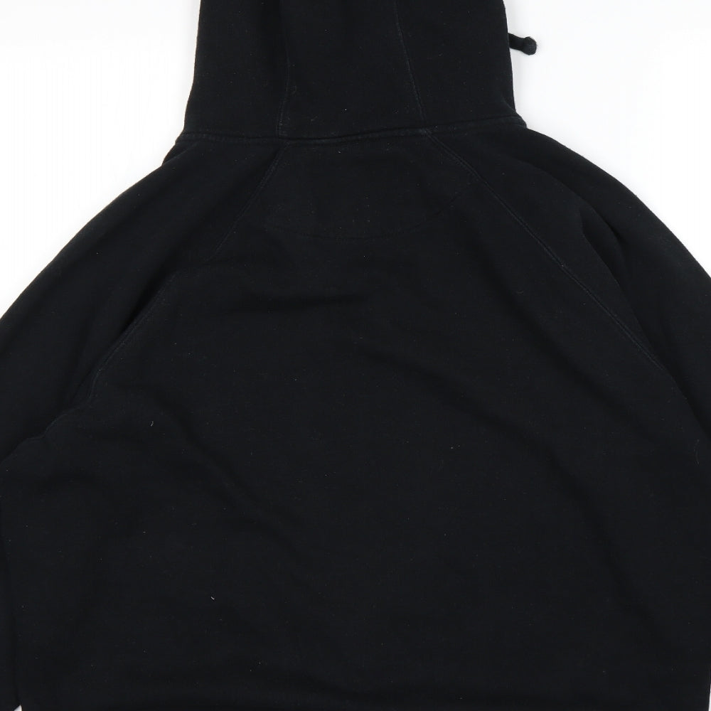 F&F Mens Black   Full Zip Hoodie Size L