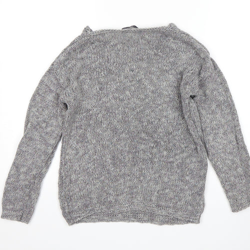 M&S Womens Grey   Pullover Jumper Size 8