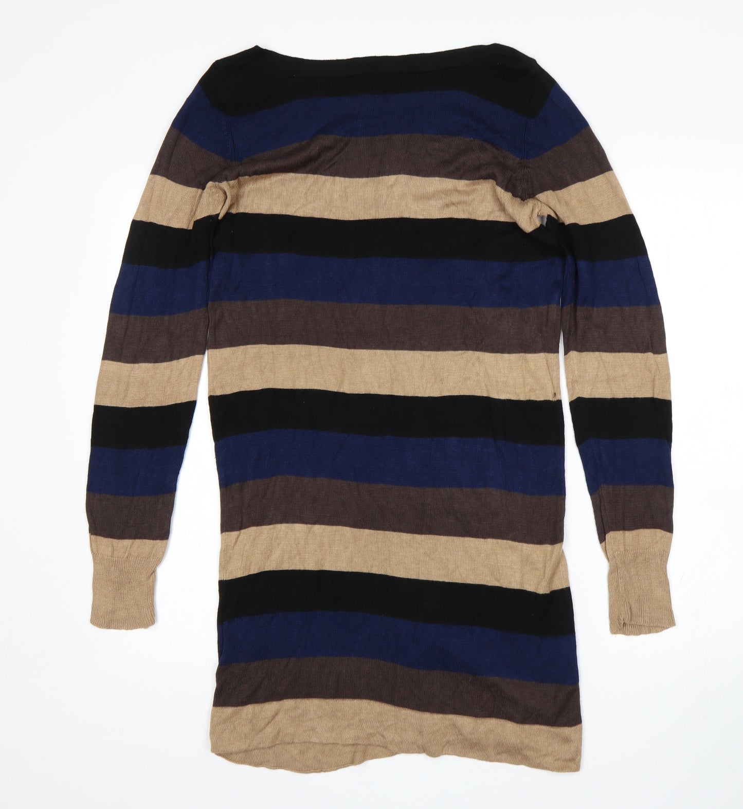 F&F Womens Multicoloured Striped  Jumper Dress  Size 16