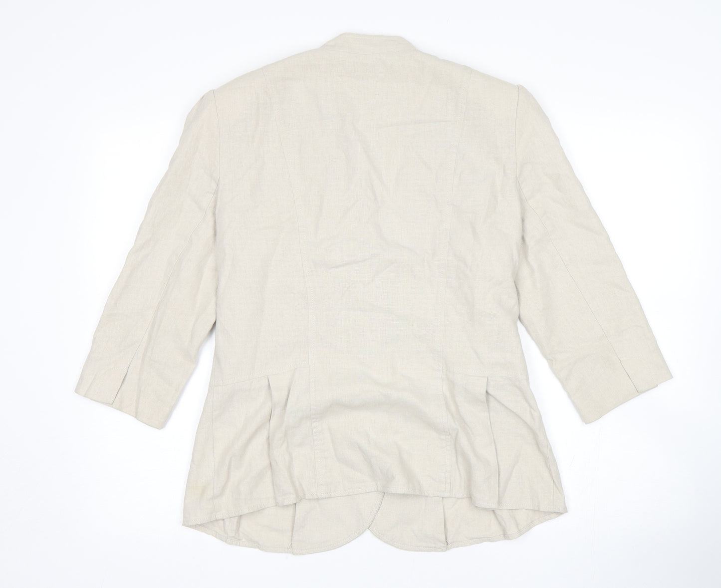 Soon Womens Beige   Jacket Blazer Size 14