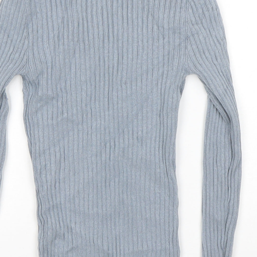 Primark Womens Blue   Pullover Jumper Size S